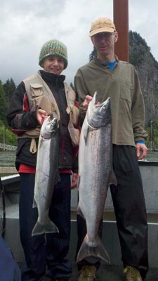 Salmon Fishing Guide by Fish Hunters Guide Service